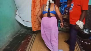 Indian Desi New Wife Boobs Sucking With Doggy Style Fucking Video